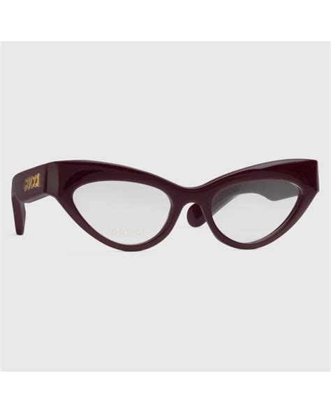 gucci brillengestell herren|gucci cat eyeglasses.